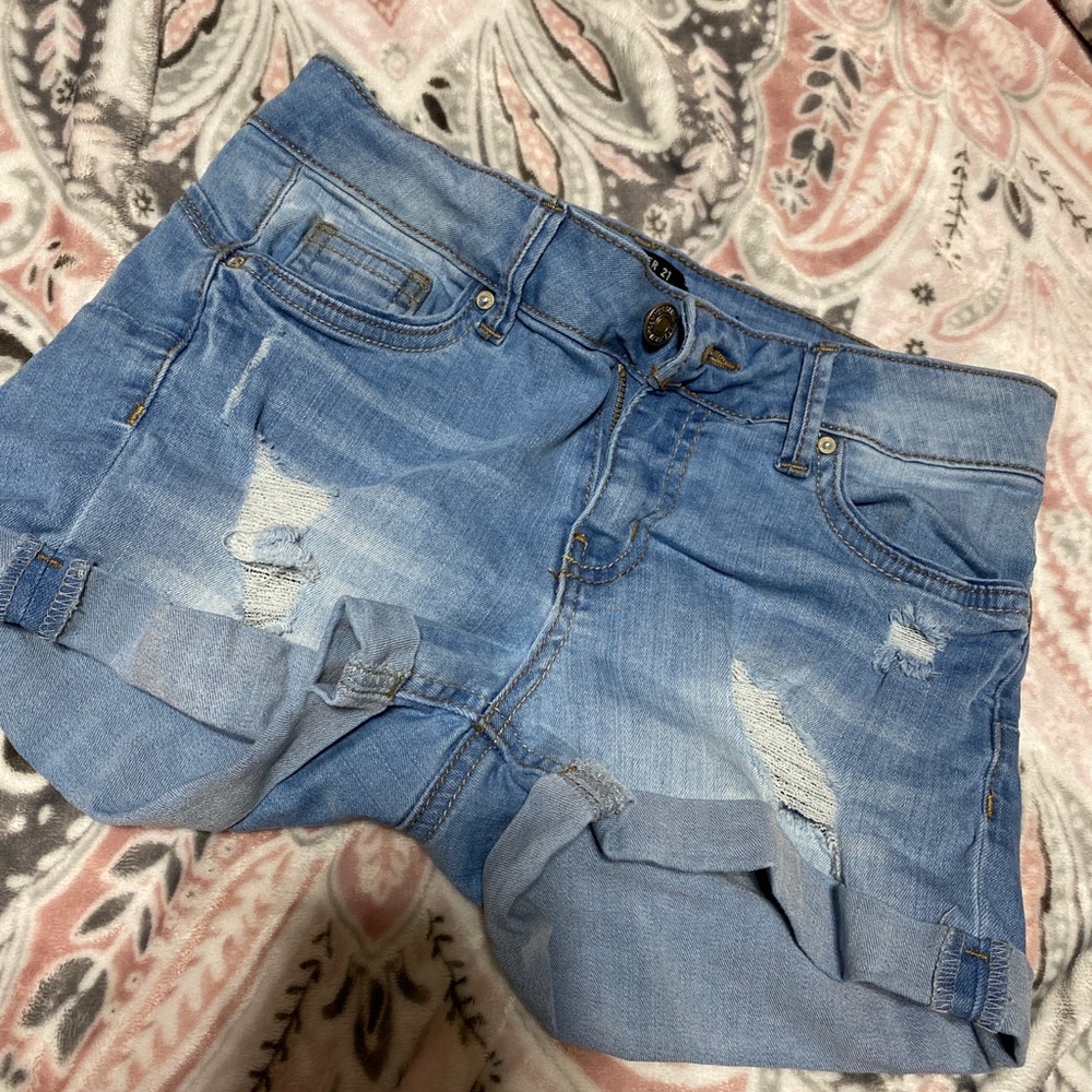 Forever 21 denim shorts